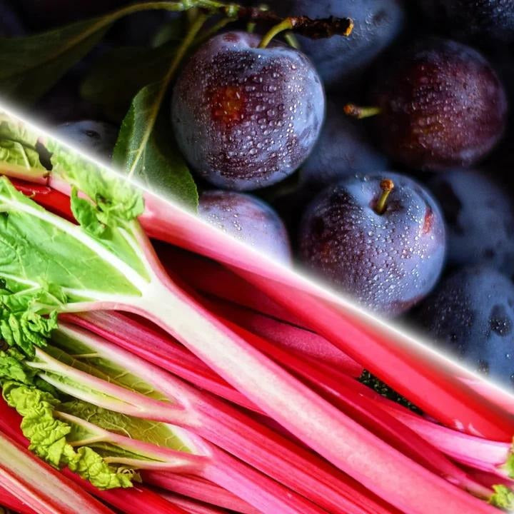 Black Plum and Rhubarb Snap Bar