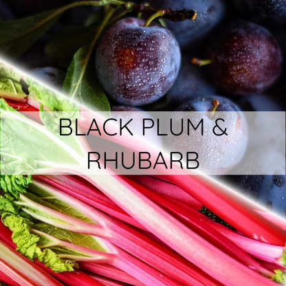 Black Plum and Rhubarb Snap Bar