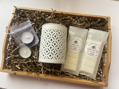 Wax Melt and Burner Gift Set