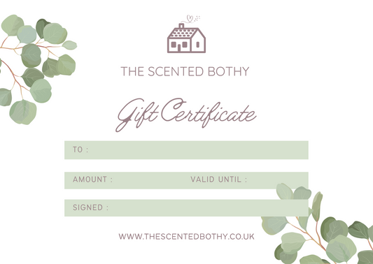 The Scented Bothy Gift Voucher