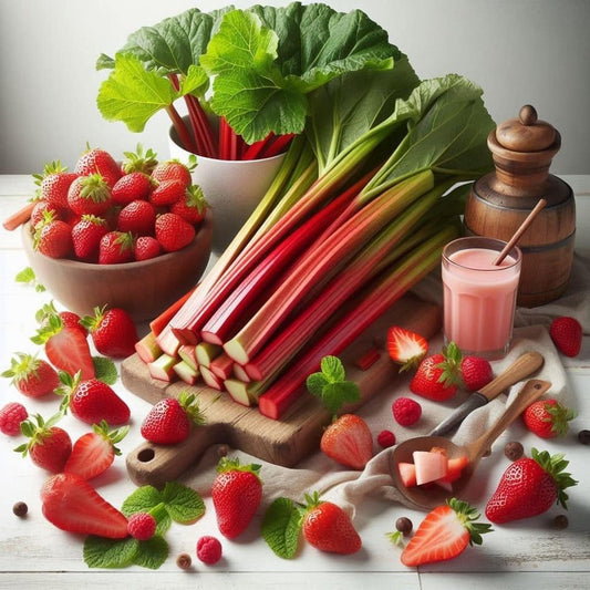 Strawberry & Rhubarb Snap Bar